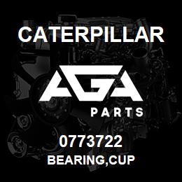 0773722 Caterpillar BEARING,CUP | AGA Parts