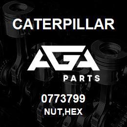 0773799 Caterpillar NUT,HEX | AGA Parts