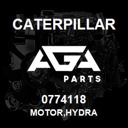 0774118 Caterpillar MOTOR,HYDRA | AGA Parts