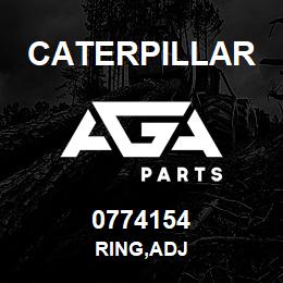 0774154 Caterpillar RING,ADJ | AGA Parts