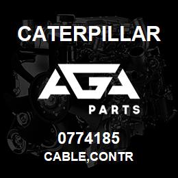 0774185 Caterpillar CABLE,CONTR | AGA Parts