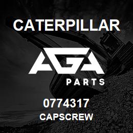 0774317 Caterpillar CAPSCREW | AGA Parts