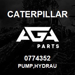 0774352 Caterpillar PUMP,HYDRAU | AGA Parts
