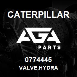 0774445 Caterpillar VALVE,HYDRA | AGA Parts