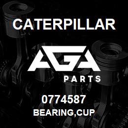 0774587 Caterpillar BEARING,CUP | AGA Parts