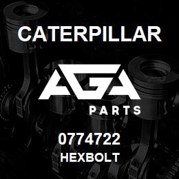 0774722 Caterpillar HEXBOLT | AGA Parts
