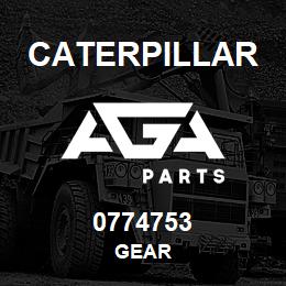 0774753 Caterpillar GEAR | AGA Parts