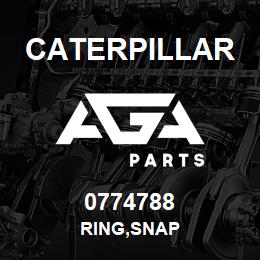 0774788 Caterpillar RING,SNAP | AGA Parts