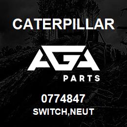 0774847 Caterpillar SWITCH,NEUT | AGA Parts