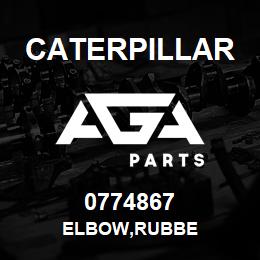 0774867 Caterpillar ELBOW,RUBBE | AGA Parts