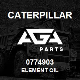 0774903 Caterpillar ELEMENT OIL | AGA Parts