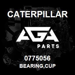 0775056 Caterpillar BEARING,CUP | AGA Parts