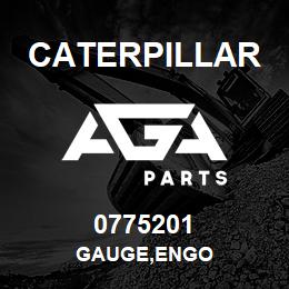 0775201 Caterpillar GAUGE,ENGO | AGA Parts