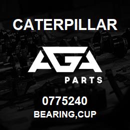 0775240 Caterpillar BEARING,CUP | AGA Parts