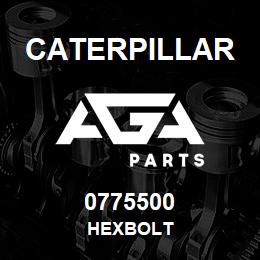 0775500 Caterpillar HEXBOLT | AGA Parts