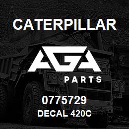 0775729 Caterpillar DECAL 420C | AGA Parts