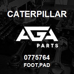 0775764 Caterpillar FOOT,PAD | AGA Parts