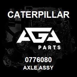 0776080 Caterpillar AXLE,ASSY | AGA Parts