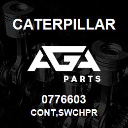 0776603 Caterpillar CONT,SWCHPR | AGA Parts