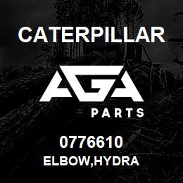 0776610 Caterpillar ELBOW,HYDRA | AGA Parts