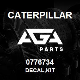 0776734 Caterpillar DECAL,KIT | AGA Parts