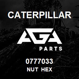0777033 Caterpillar NUT HEX | AGA Parts
