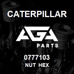 0777103 Caterpillar NUT HEX | AGA Parts