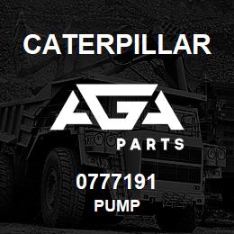 0777191 Caterpillar PUMP | AGA Parts