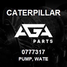 0777317 Caterpillar PUMP, WATE | AGA Parts