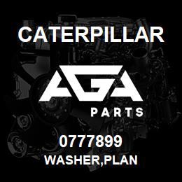 0777899 Caterpillar WASHER,PLAN | AGA Parts