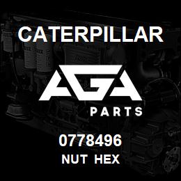 0778496 Caterpillar NUT HEX | AGA Parts