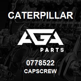 0778522 Caterpillar CAPSCREW | AGA Parts