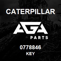 0778846 Caterpillar KEY | AGA Parts