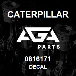 0816171 Caterpillar DECAL | AGA Parts