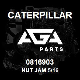 0816903 Caterpillar NUT JAM 5/16 | AGA Parts