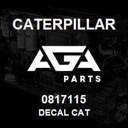 0817115 Caterpillar DECAL CAT | AGA Parts
