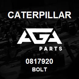 0817920 Caterpillar BOLT | AGA Parts