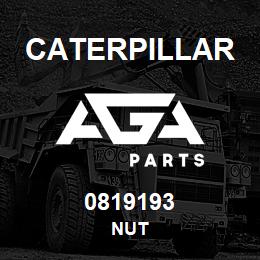 0819193 Caterpillar NUT | AGA Parts