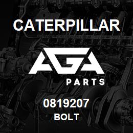 0819207 Caterpillar BOLT | AGA Parts