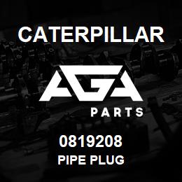 0819208 Caterpillar PIPE PLUG | AGA Parts