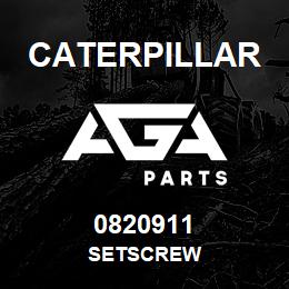 0820911 Caterpillar SETSCREW | AGA Parts