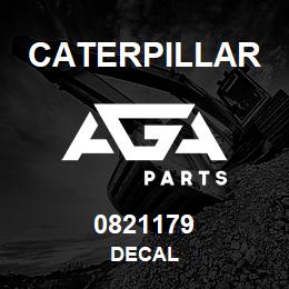 0821179 Caterpillar DECAL | AGA Parts