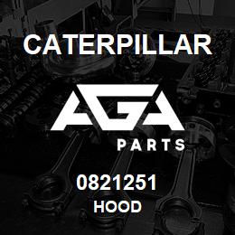 0821251 Caterpillar HOOD | AGA Parts
