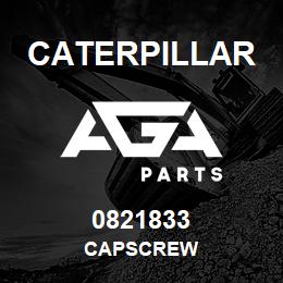 0821833 Caterpillar CAPSCREW | AGA Parts
