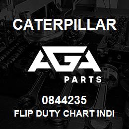 0844235 Caterpillar FLIP DUTY CHART INDICATOR-COSA | AGA Parts