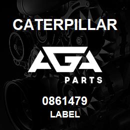 0861479 Caterpillar LABEL | AGA Parts