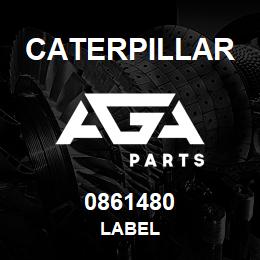 0861480 Caterpillar LABEL | AGA Parts