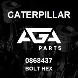 0868437 Caterpillar BOLT HEX | AGA Parts