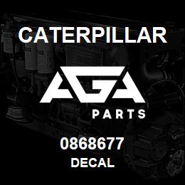 0868677 Caterpillar DECAL | AGA Parts