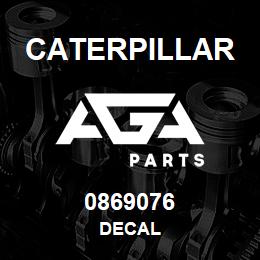 0869076 Caterpillar DECAL | AGA Parts
